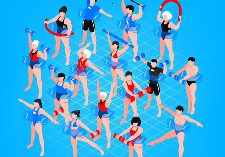 Sukces aquafitnessu na naszej Pływalni!